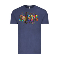 Vintage Denim boat waves sun rays lake days Vintage Tee - texasbilliewilder