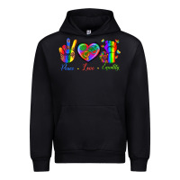 Foreset Green Peace Love Equality Urban Hoodie - BundleAndBundleShop