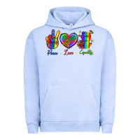 Pigment Grape Ice Peace Love Equality Urban Hoodie - BundleAndBundleShop