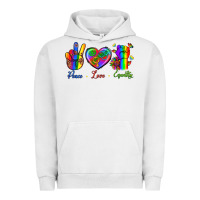 Pigment Lunar Rock Peace Love Equality Urban Hoodie - BundleAndBundleShop