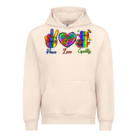 Sandshell Peace Love Equality Urban Hoodie - BundleAndBundleShop