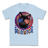 Dusty Blue Meowica Classic Tee - Neo Western