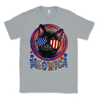Heather Grey Meowica Classic Tee - Neo Western