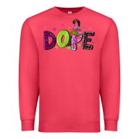 Cardinal dope with afro black woman Premium Sweatshirt - NancyCooperArtShop