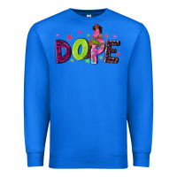 True Royal dope with afro black woman Premium Sweatshirt - NancyCooperArtShop