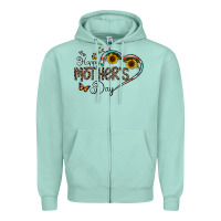 Seafoam happy mother's day Zipper Hoodie - CowhideDigitalArt