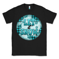 Black let it snow Classic Tee - FaDigitalArtStudio
