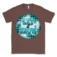 Chestnut let it snow Classic Tee - FaDigitalArtStudio