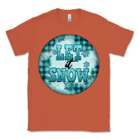 Copper let it snow Classic Tee - FaDigitalArtStudio
