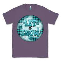 Lavender let it snow Classic Tee - FaDigitalArtStudio