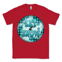 Red let it snow Classic Tee - FaDigitalArtStudio