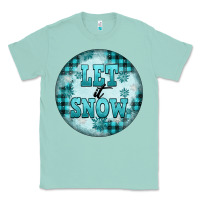 Seafoam let it snow Classic Tee - FaDigitalArtStudio
