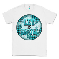 White let it snow Classic Tee - FaDigitalArtStudio