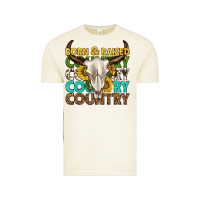 Vintage Arctic born and raised country western Vintage Tee - texasbilliewilder