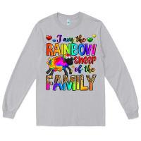 Moon Dust i am the rainbow sheep of the family Long Sleeve Tee - Zillion Design Studio