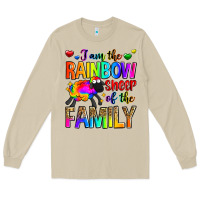 Mushroom i am the rainbow sheep of the family Long Sleeve Tee - Zillion Design Studio