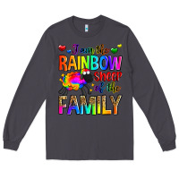 Smoke i am the rainbow sheep of the family Long Sleeve Tee - Zillion Design Studio