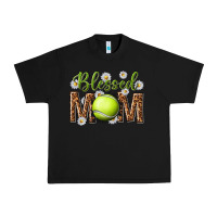 Black blessed mom with tennis and daisy Urban Heavy Tee - texasbilliewilder
