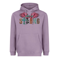 Lavender she is strong Heavyweight Hoodie - Artiststas