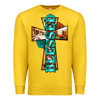 Lemon blessed cross Premium Sweatshirt - BarkalooDesign