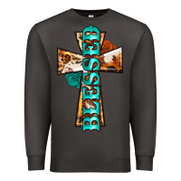 Smoke blessed cross Premium Sweatshirt - BarkalooDesign