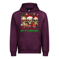 Mauve Wine When Your Dead Inside But It's Christmas Urban Hoodie - BundleAndBundleShop