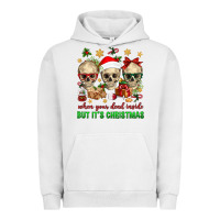 Pigment Lunar Rock When Your Dead Inside But It's Christmas Urban Hoodie - BundleAndBundleShop