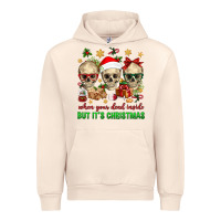 Sandshell When Your Dead Inside But It's Christmas Urban Hoodie - BundleAndBundleShop