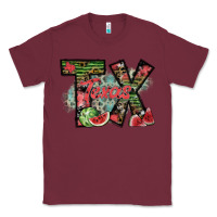 Burgundy texas Classic Tee - SublimationCraftShop