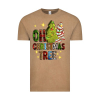 Oh Christmas Tree Christmas Cake Vintage Tee | Teevron