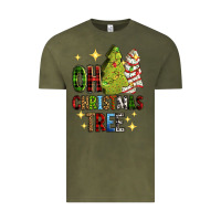 Vintage Olive Oh Christmas tree Christmas cake Vintage Tee - RanaPortraitStore