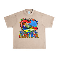 French Oak different is beautiful Urban Heavy Tee - Zillion Design Studio