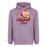 Lavender valentine vibes Heavyweight Hoodie - AdoDesignShop