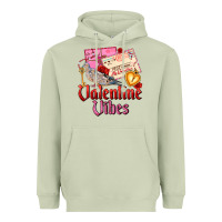 Matcha valentine vibes Heavyweight Hoodie - AdoDesignShop