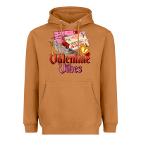 Meerkat valentine vibes Heavyweight Hoodie - AdoDesignShop