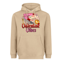 Mushroom valentine vibes Heavyweight Hoodie - AdoDesignShop