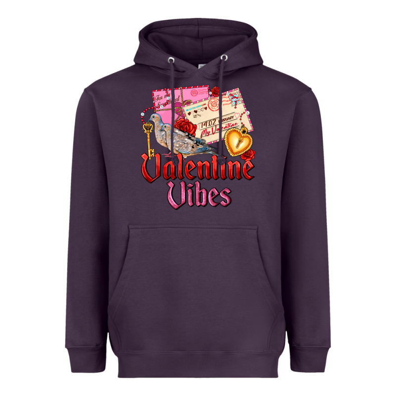 Valentine Vibes Heavyweight Hoodie by AdoDesignShop | Teevron