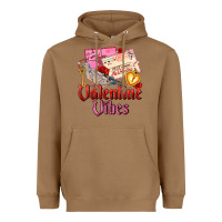 Toasted Coconut valentine vibes Heavyweight Hoodie - AdoDesignShop