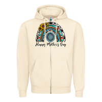 Sandshell happy mother's day rainbow Zipper Hoodie - CowhideDigitalArt