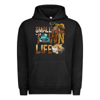 Pigment Black Small Town Life Urban Hoodie - BundleAndBundleShop