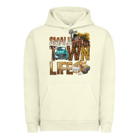 Pigment Pistachio Small Town Life Urban Hoodie - BundleAndBundleShop