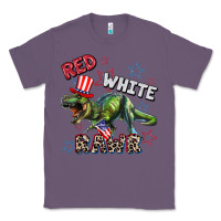 Lavender Red white rawr 4th of July Classic Tee - CowGirlArtShop