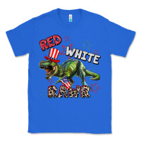 True Royal Red white rawr 4th of July Classic Tee - CowGirlArtShop