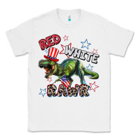 White Red white rawr 4th of July Classic Tee - CowGirlArtShop
