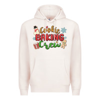 Pale Pink cookie baking crew Premium Hoodie - MaliasSmallBusiness