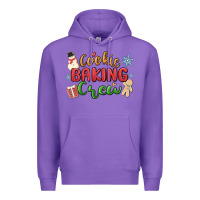 Purple cookie baking crew Premium Hoodie - MaliasSmallBusiness