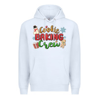 White cookie baking crew Premium Hoodie - MaliasSmallBusiness