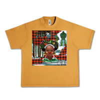 Peanut Butter Christmas African girl Urban Heavy Tee - BarkalooDesign