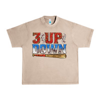 French Oak 3 up 3 down baseball Urban Heavy Tee - texasbilliewilder