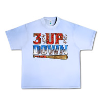 Grape Ice 3 up 3 down baseball Urban Heavy Tee - texasbilliewilder